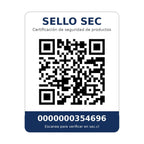 Código QR de certificación SEC folio 354696 – Motobomba Hyundai diésel 3" partida eléctrica agua limpia