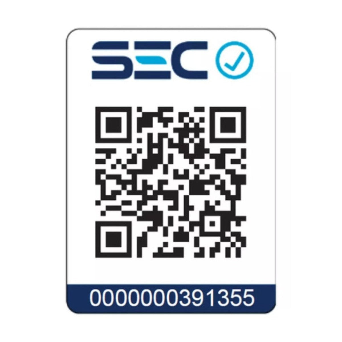 Código QR de certificación SEC folio 391355 – Generador eléctrico Hyundai diésel 5/5,3 KW/KVA partida eléctrica monofásico cerrado