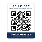 Código QR de certificación SEC folio 393282 – Generador eléctrico Hyundai diésel 6/6,5 KW/KVA partida eléctrica monofásico abierto